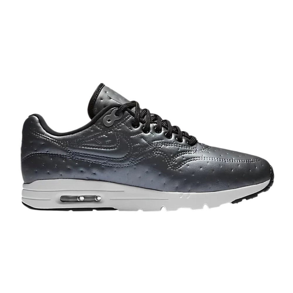 Nike Air Max 1 Ultra Premium Jacquard 'Metallic Hematite' Wmns 9.5